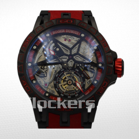 EXCALIBUR AVENTADOR S LIMITED EDITION SKELETON 47MM TITANIUM AND RUBBER