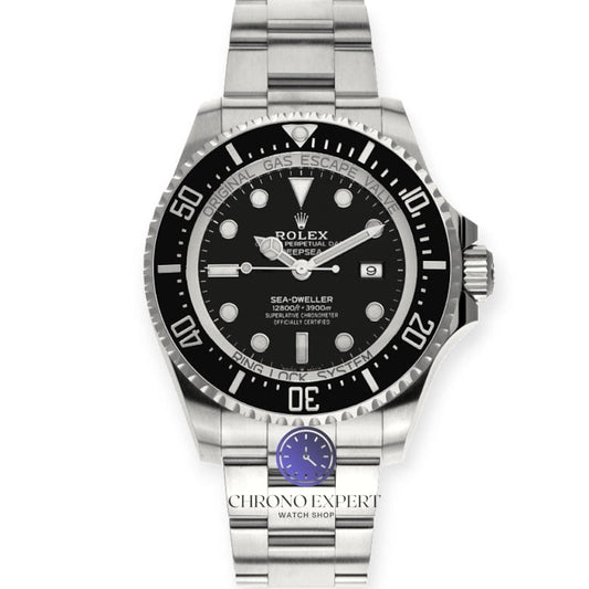 Deep sea black dial