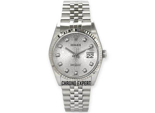 Date Just Silver Dial Anniversary