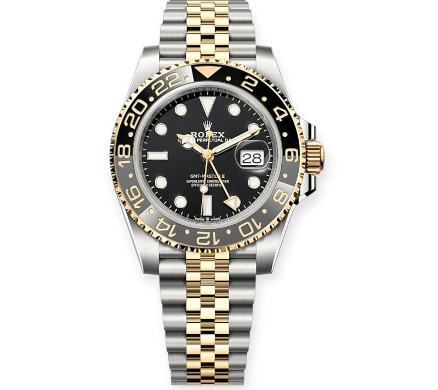 GMT Master 2 Two Tone Black Dial Jubille 2023