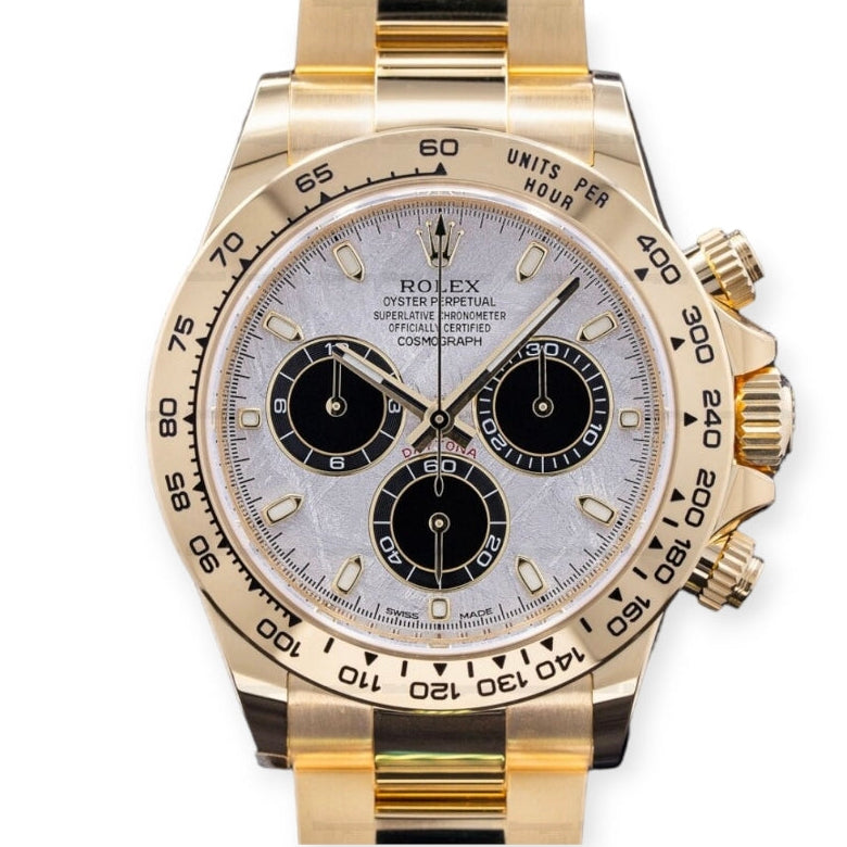 Daytona Gold Meteorite Dial