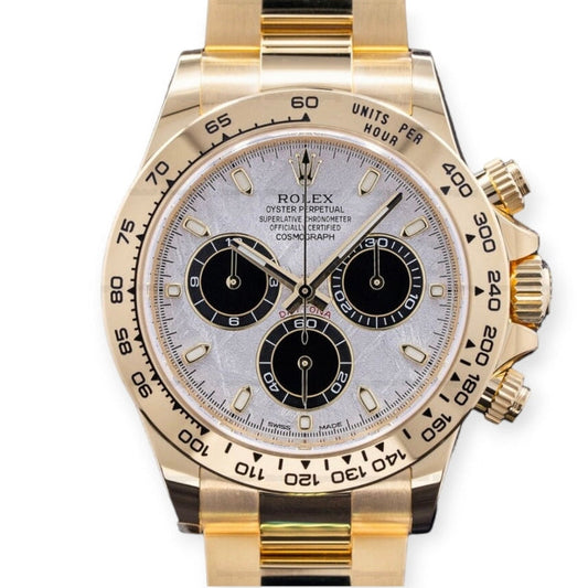 Daytona Gold Meteorite Dial