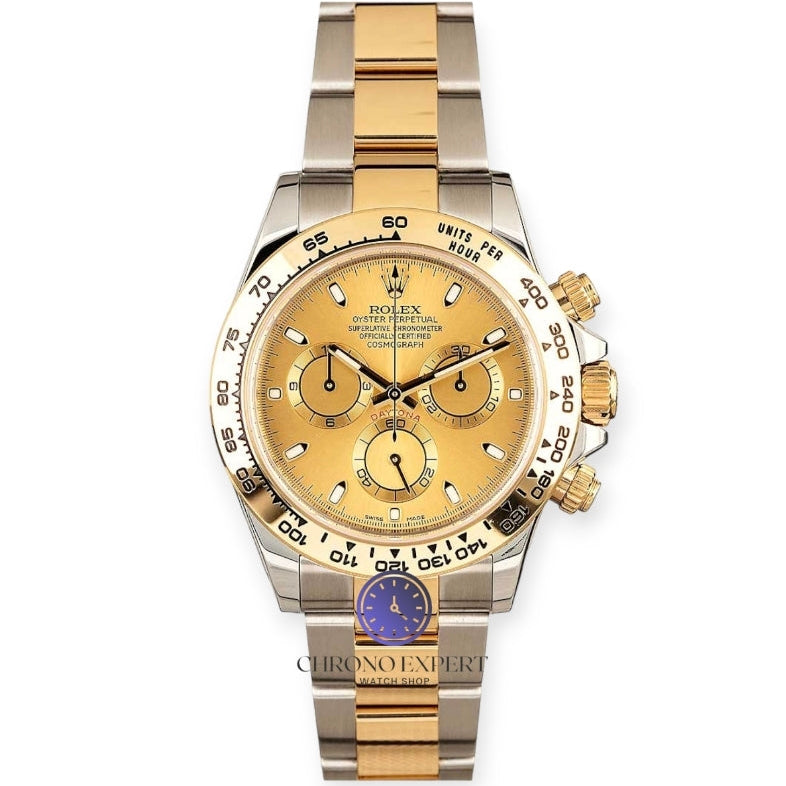 Daytona two tone gold dial
