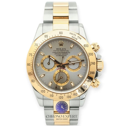 Daytona two tone silver dial