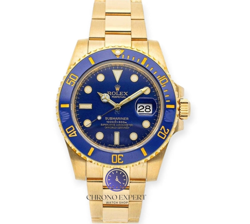 Submariner Gold Blue Dial