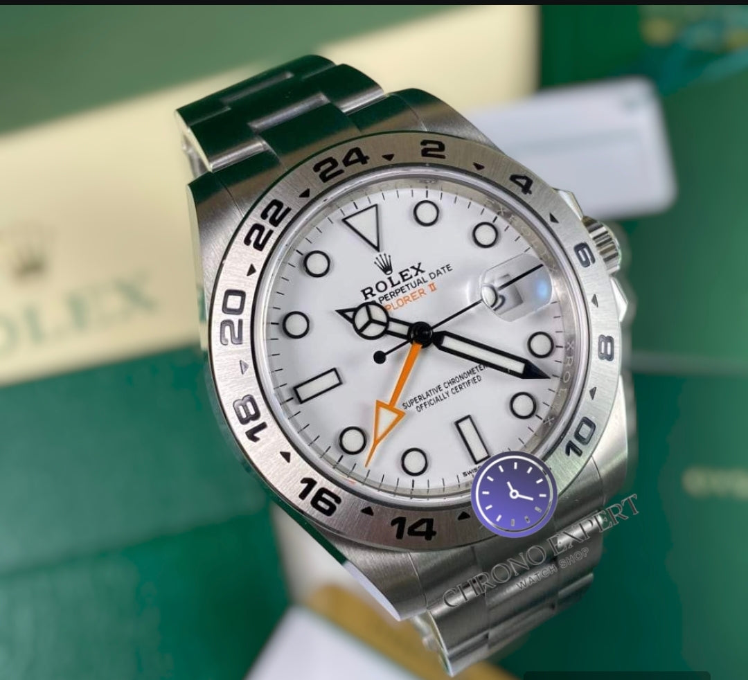 Explorer 2 White Dial