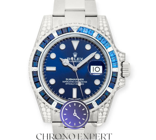 Submariner blue diamond Bezel