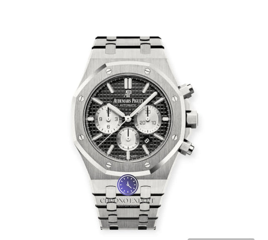 Royal Oak black dial chronograph