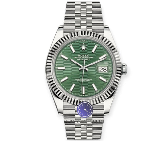 Datejust  Mint Green Fluted Motif Dial