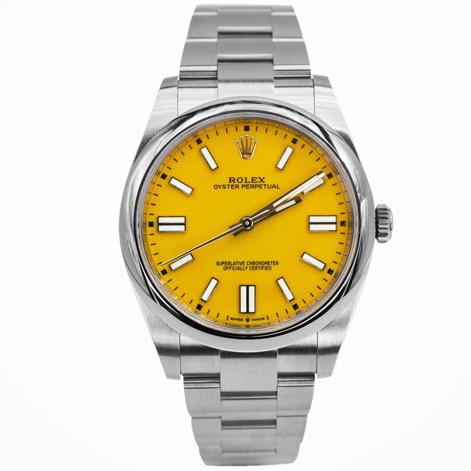 Perpetual Oyster Yellow Dial