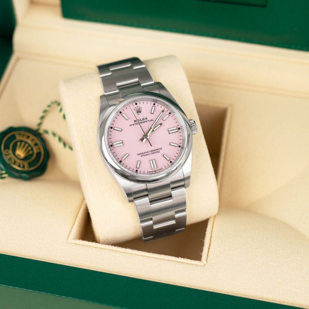 Perpetual Oyster Pink Dial