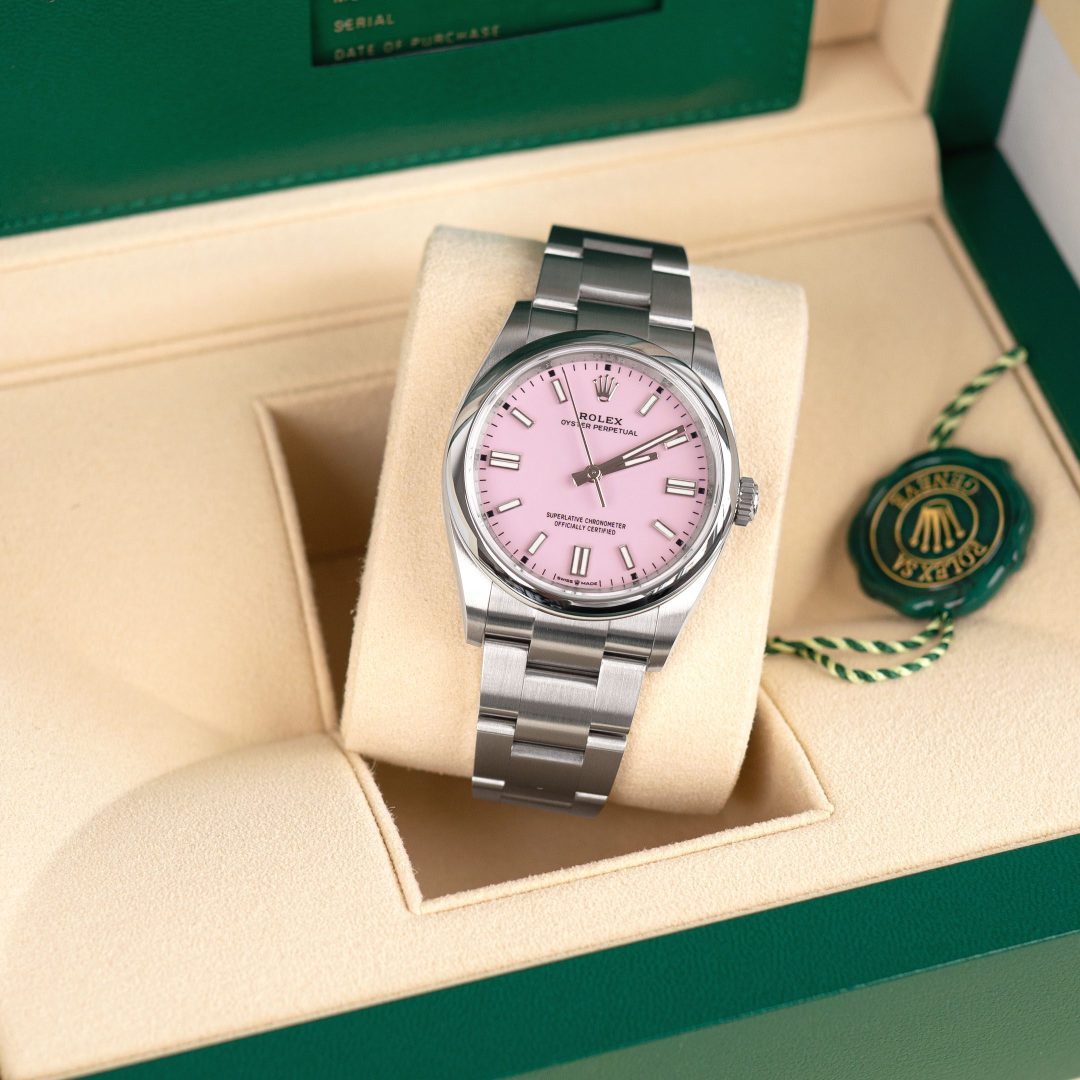 Perpetual Oyster Pink Dial