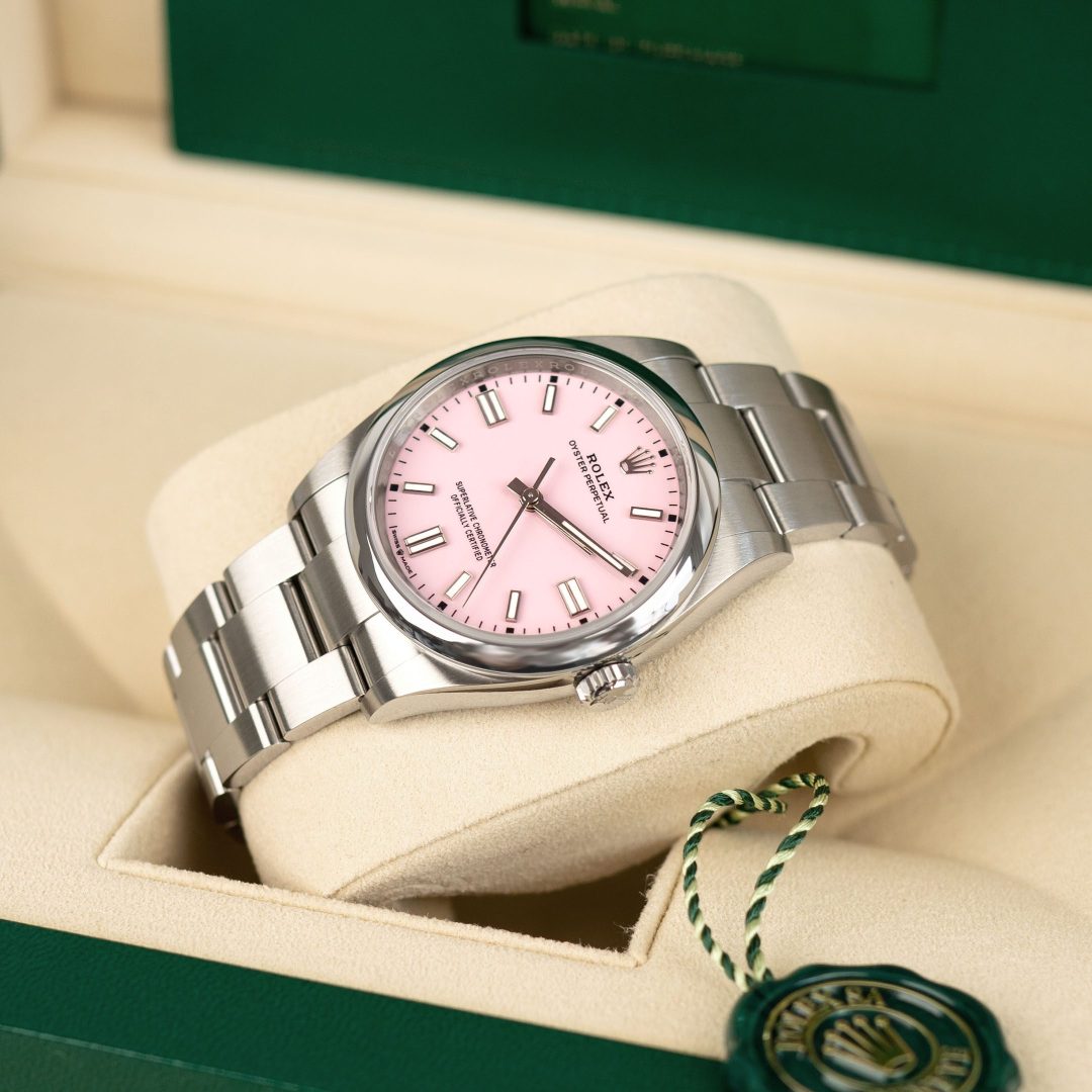 Perpetual Oyster Pink Dial