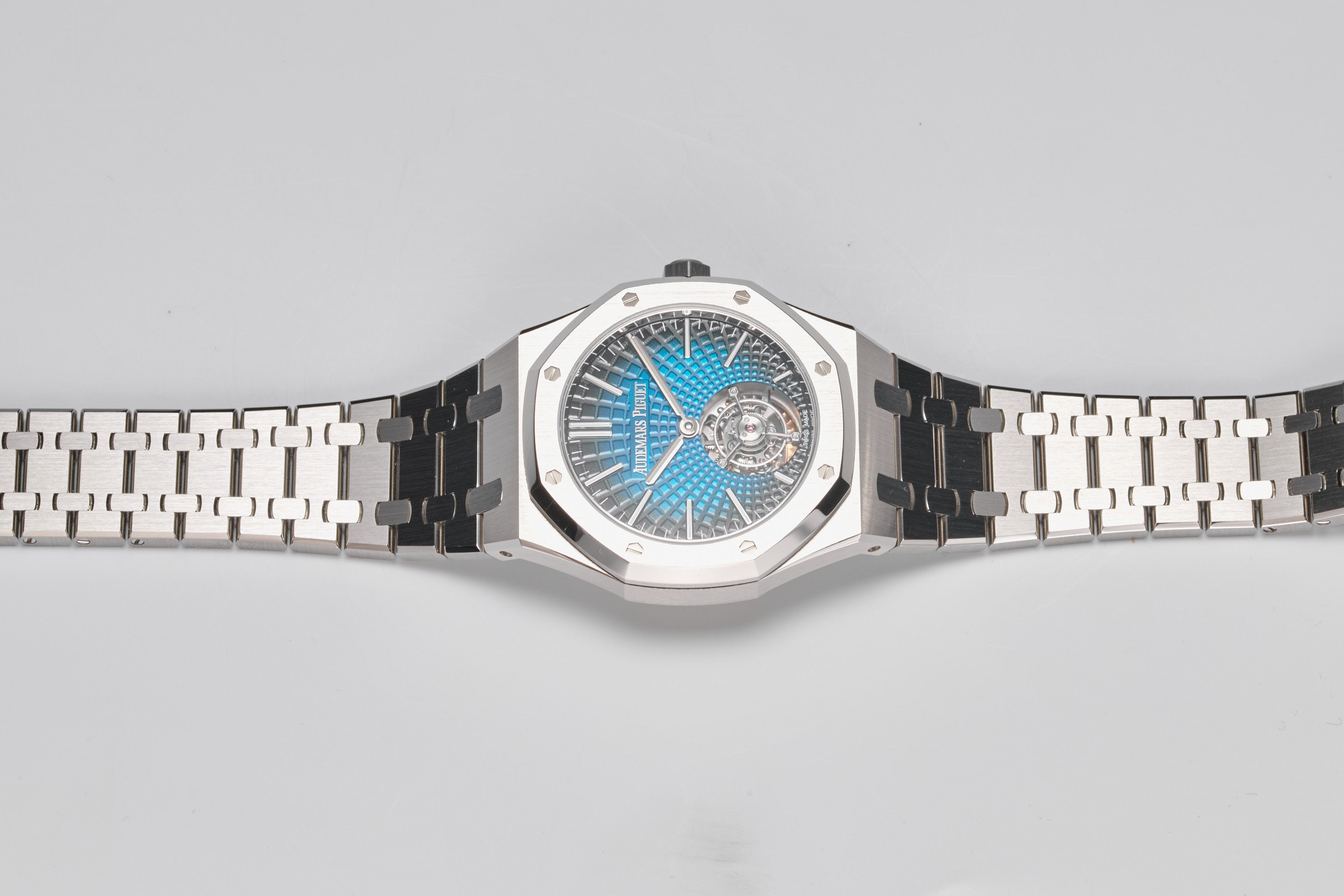 Roal Oak Blue dial Turbillon