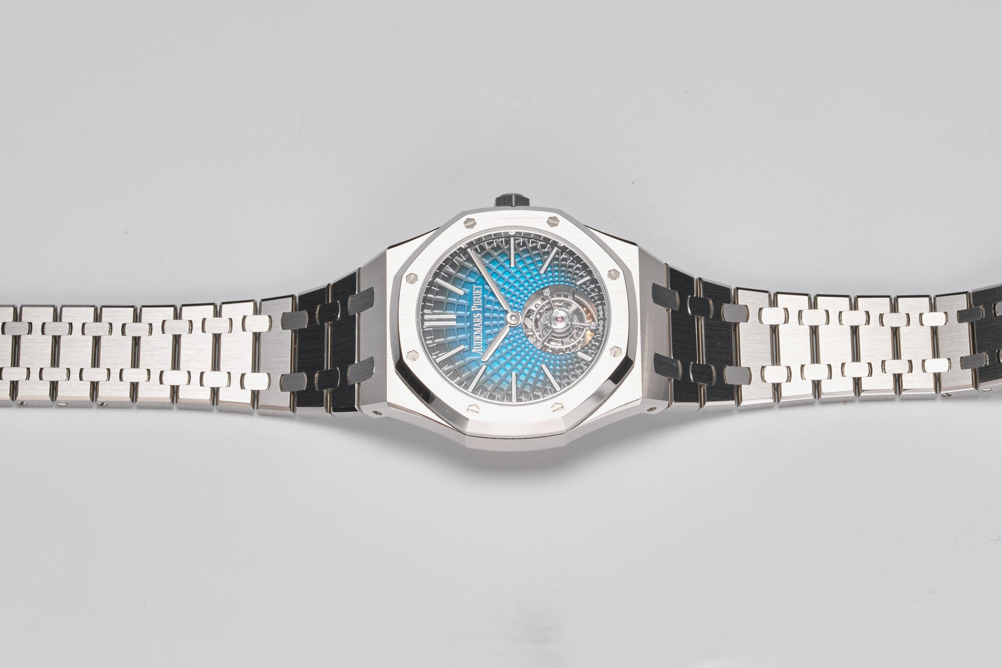 Roal Oak Blue dial Turbillon