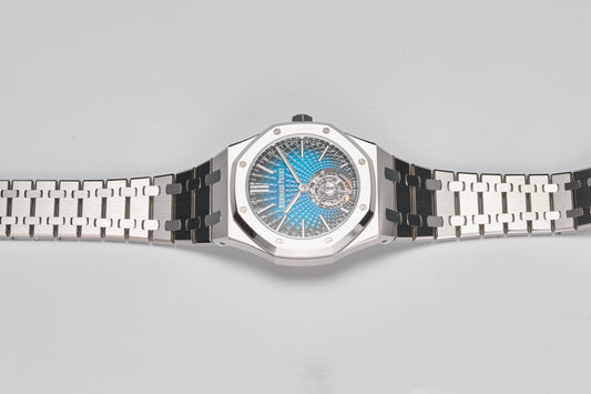 Roal Oak Blue dial Turbillon