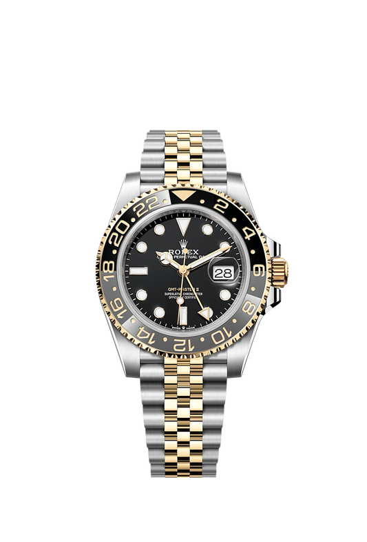 GMT Master 2 Two Tone Black Dial Jubille 2023