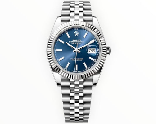 Date Just  ‘Blue Index’ Dial Jubilee