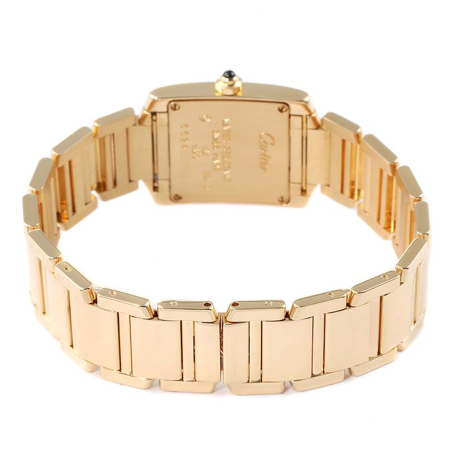 Tank Francaise Yellow Gold Gold Quartz Ladies Watch