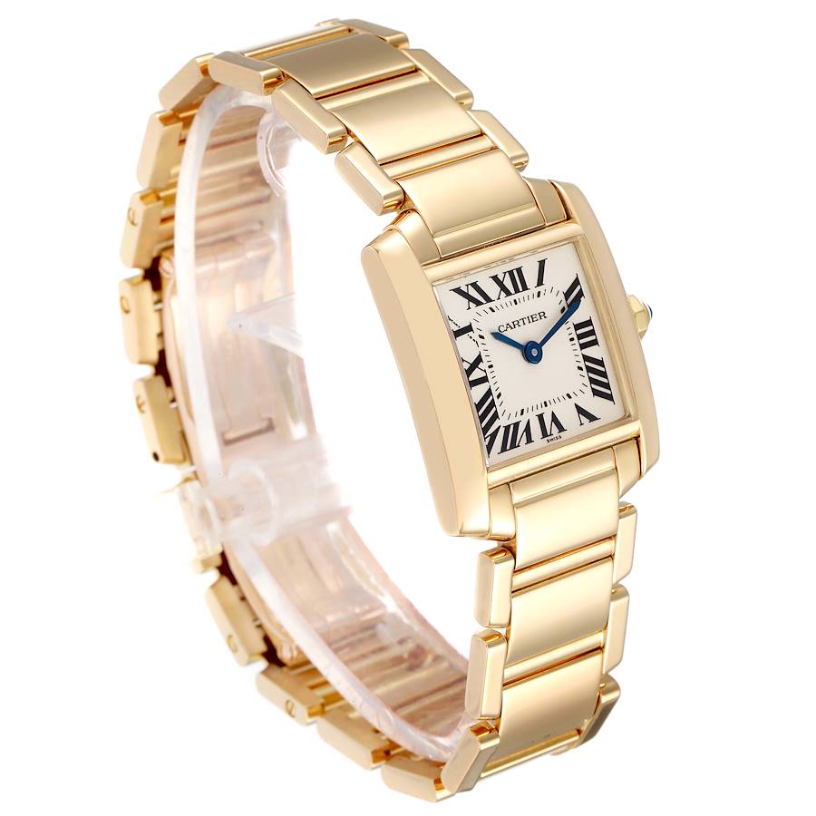 Tank Francaise Yellow Gold Gold Quartz Ladies Watch