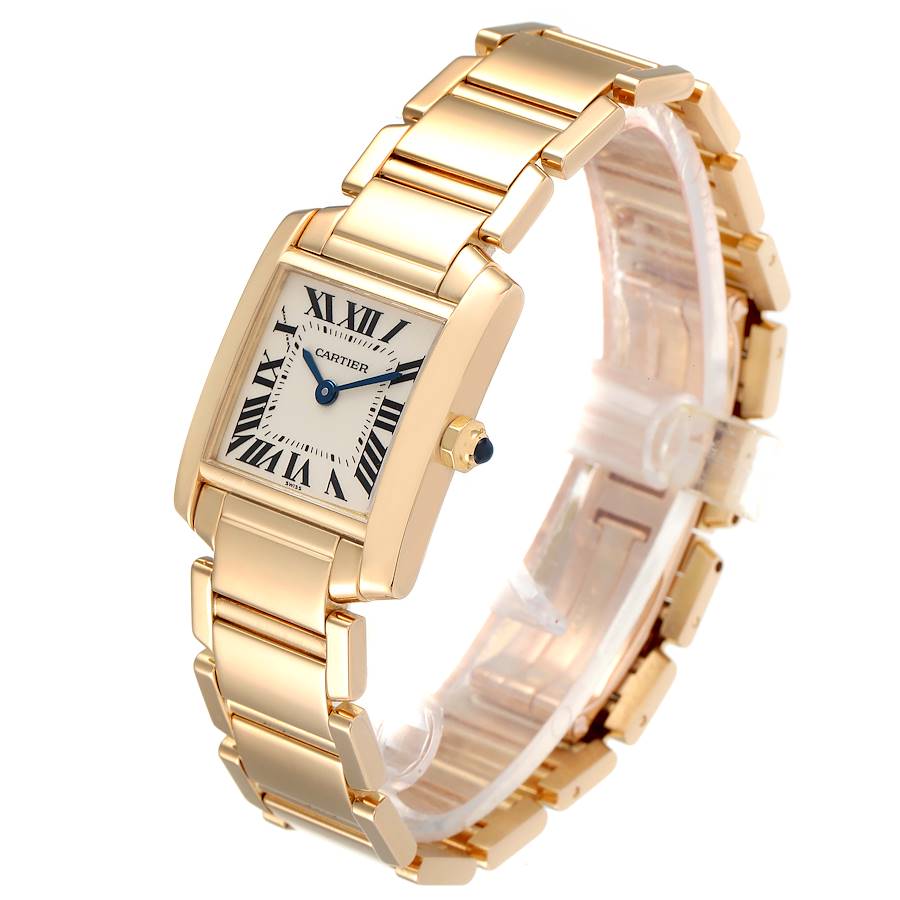 Tank Francaise Yellow Gold Gold Quartz Ladies Watch