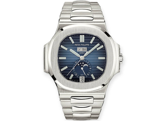 NAUTILUS ANNUAL BLUE DIAL CALENDAR
