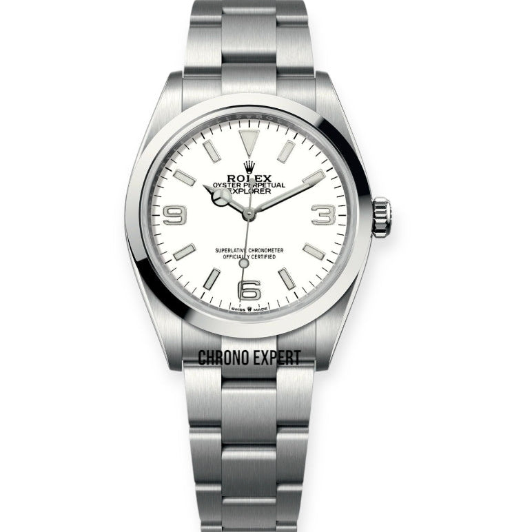 Explorer 1 White Dial