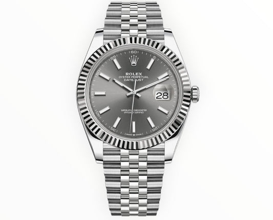 Rolex Datejust ‘Rhodium Index’ Dial Jubilee