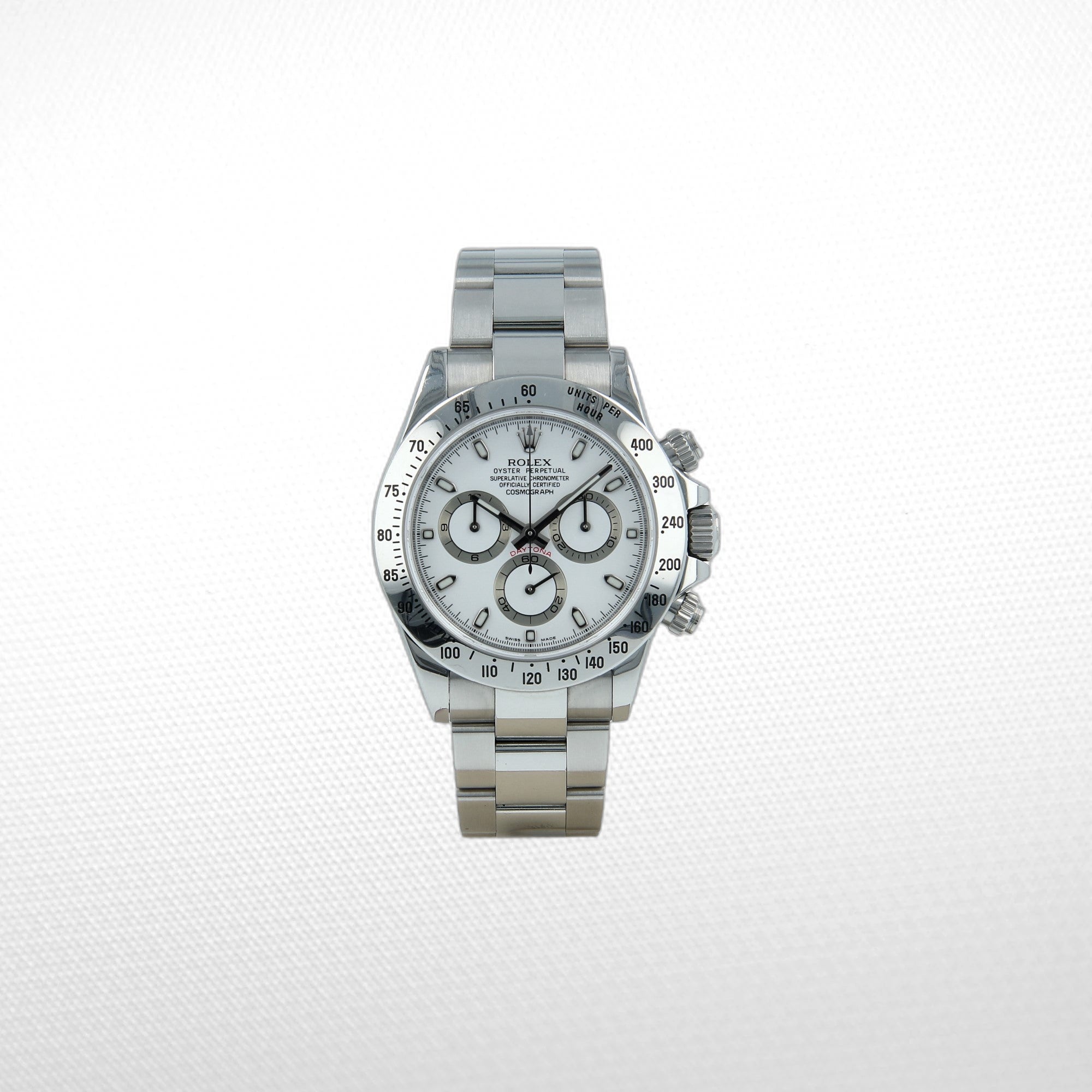 COSMOGRAPH DAYTONA SS WHITE DIAL 40MM QUALITY 2A