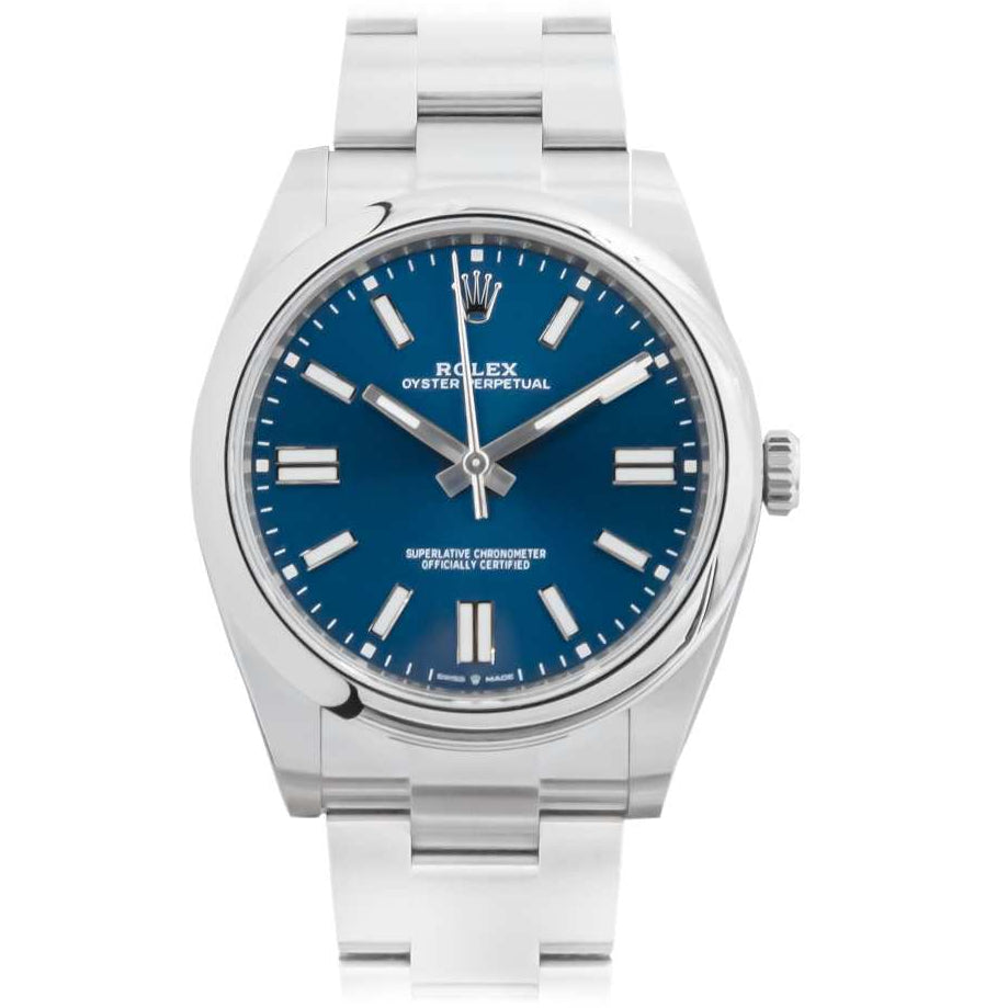 Perpetual Oyster Blue Dial